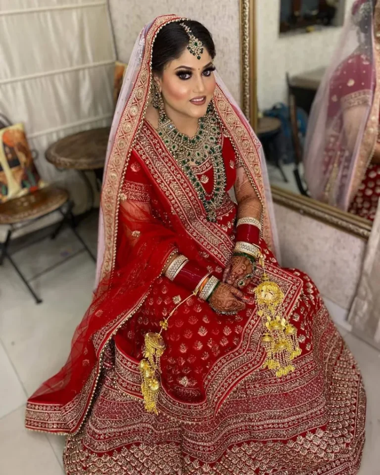 Radiant Parlour panipat bride 768x960