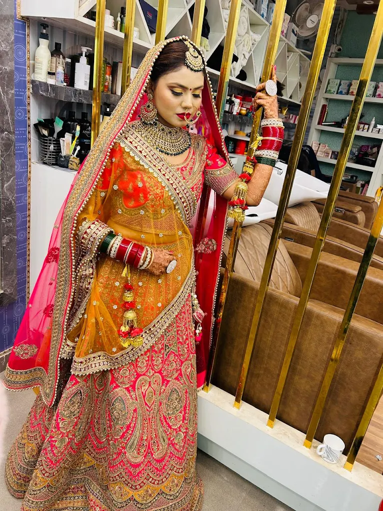 Ronak Salon Sonipat bride