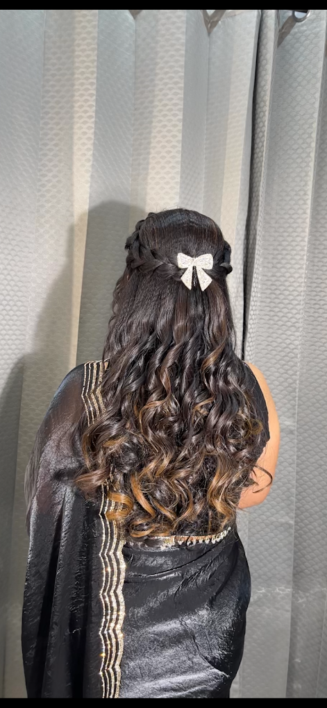 Roopali Makeup studio Jind hairstyle