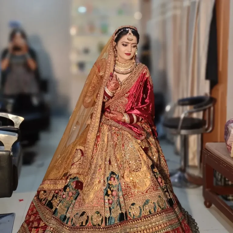Royal makeup Studio Jind bride 768x767