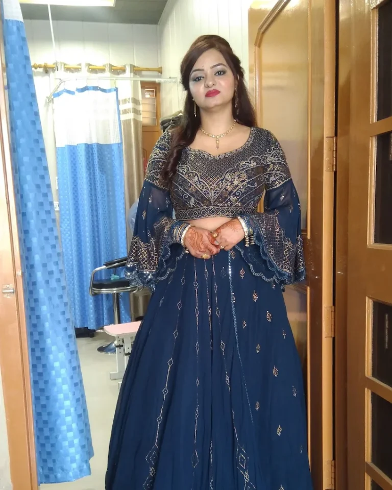 Royal makeup Studio Jind party makeup 768x960