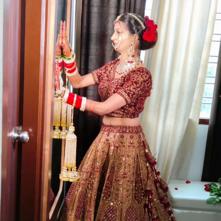 S.R. Beauty Parlour Training Centre Hisar bride 768x768