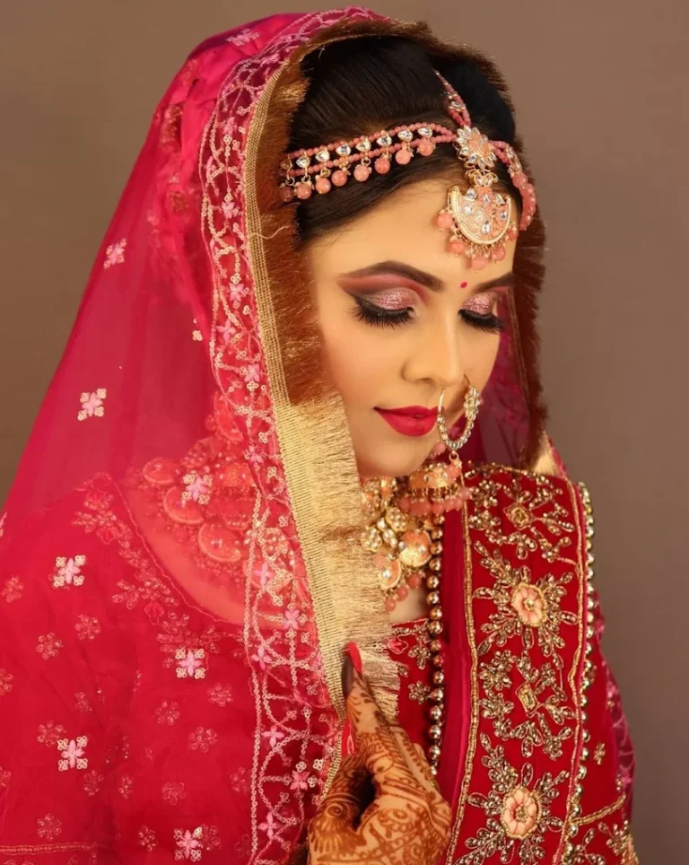 Shabana Makeovers Hisar bridal 768x964