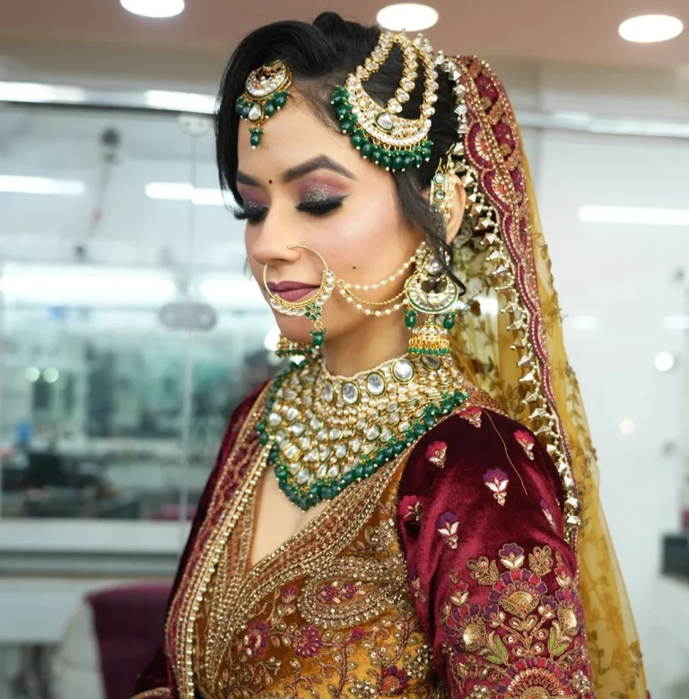 Shaleen makeup Studio beauty Salon Rohtak bride 768x779