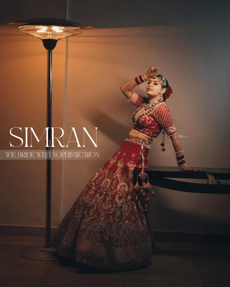 Simmi Makeovers Kaithal bride 768x960