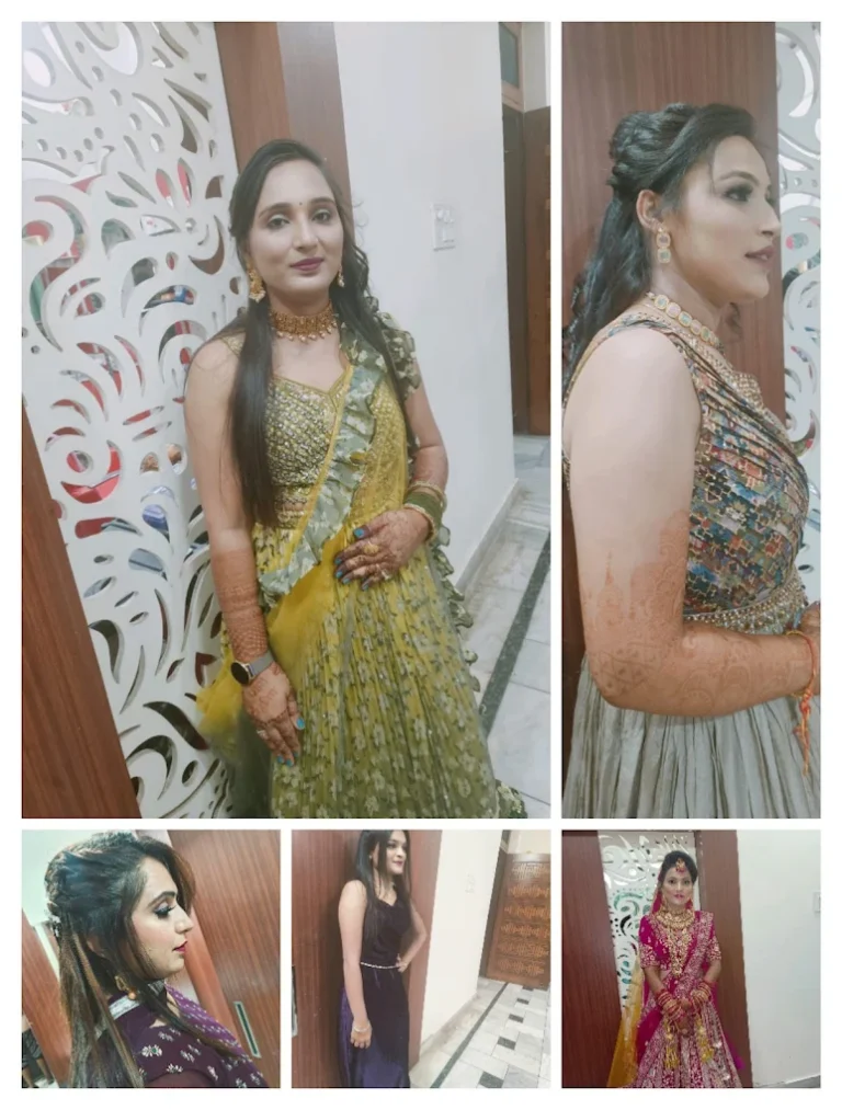 Tip Top Beauty parlour Hisar makeup 768x1013
