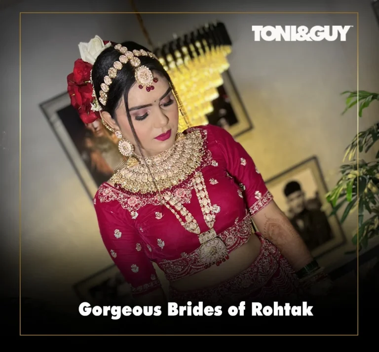 Toni Guy Salon Rohtak bride 768x713