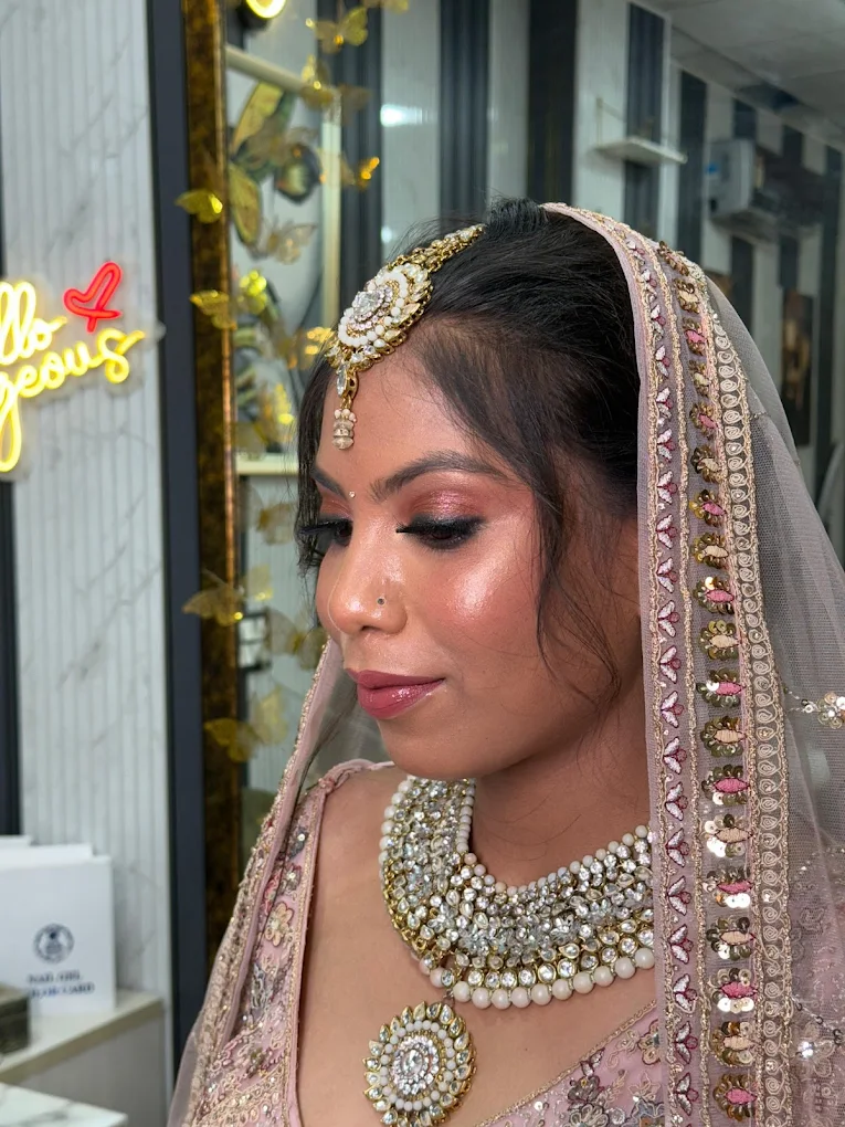 Trilion Salon Makeup Academy Sonipat bride