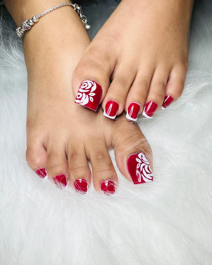 Vanshika Glamup Studio Kaithal nail art