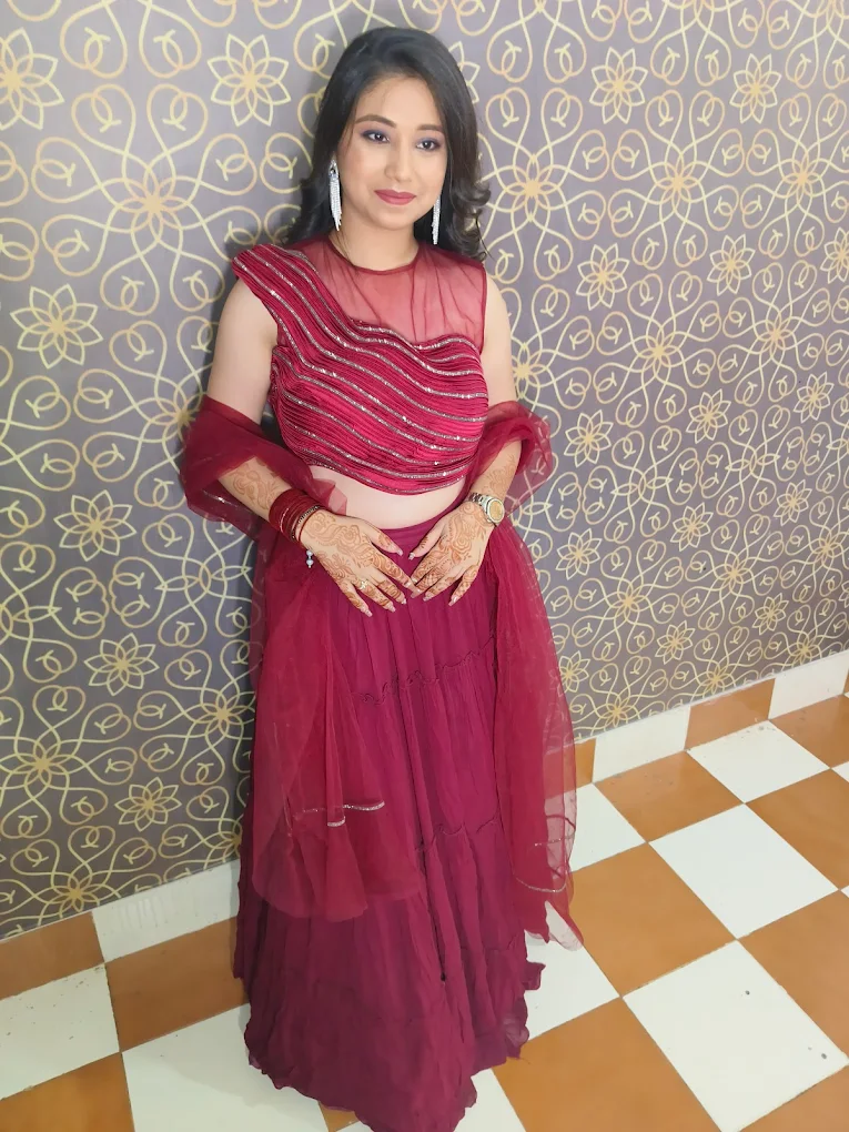 Vanshika Glamup Studio Kaithal party makeup