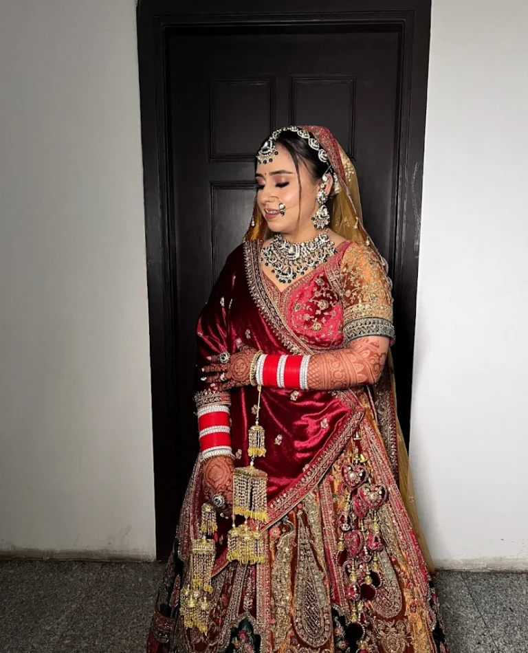 Vicky Varun Acedmy and Studio of Makeup Sirsa bridal 768x950