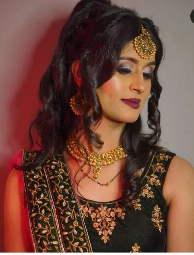 99 Unisex salon Faridabad party makeup 768x1011