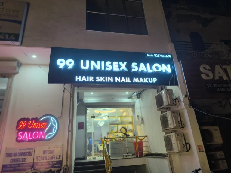 99 Unisex salon Faridabad profile image 768x576