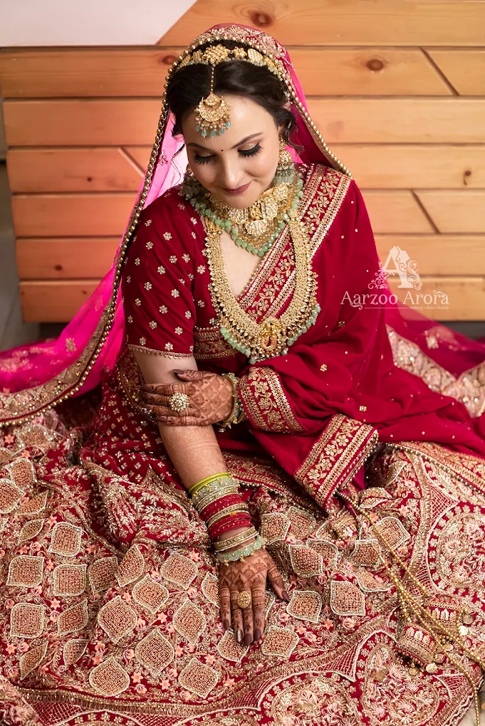 Aarzoo Arora Makeup Studio Salon faridabad bridal makeup