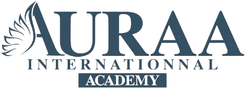 Auraa international academy beauty wellness Fatehabad logo