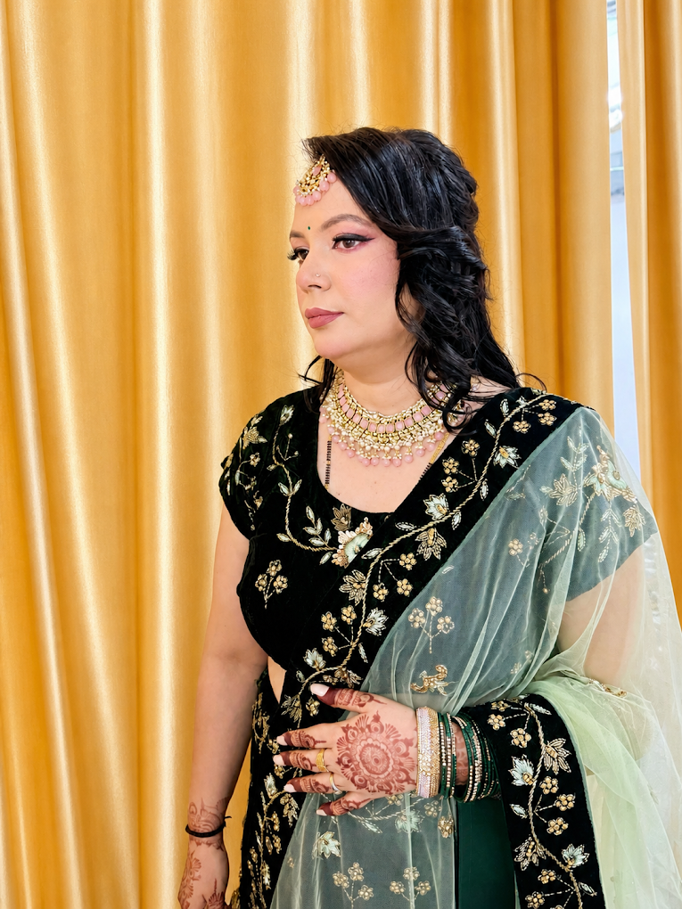 BM Studio Salon Academy Faridabad party makeup