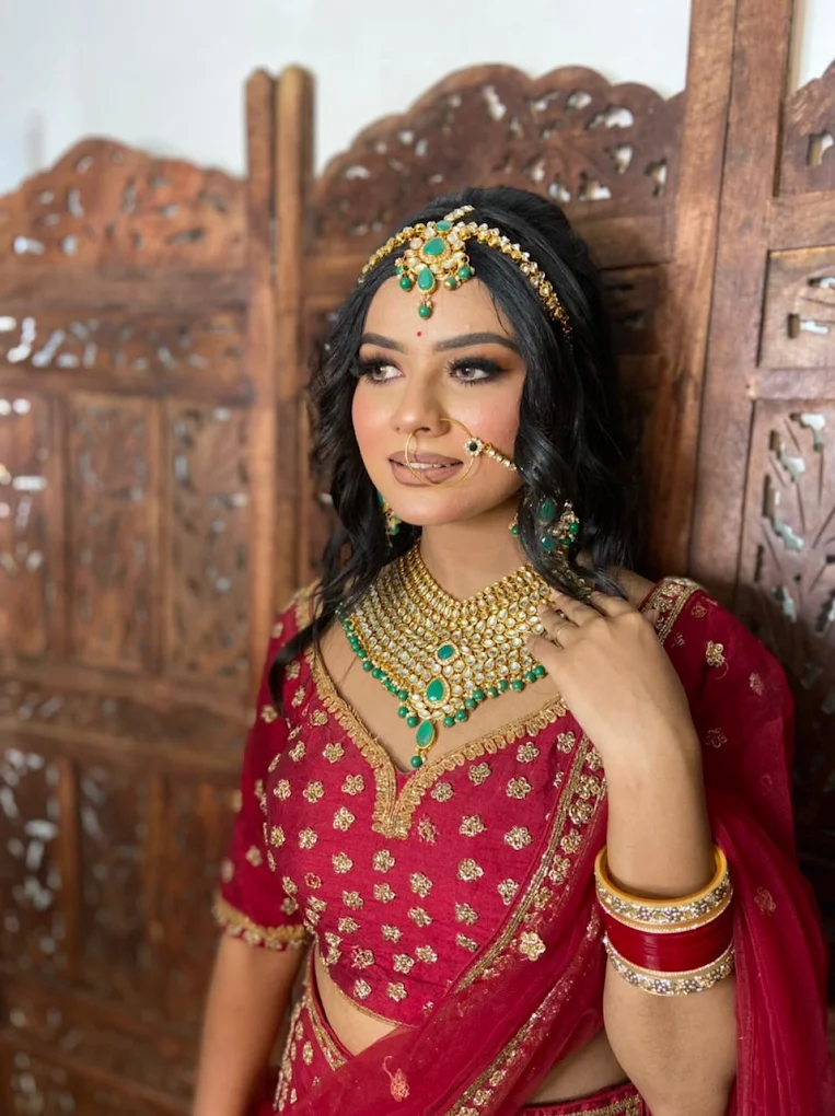 Beauty Update Salon safidon bridal makeup