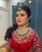 Blue Salon Faridabad bride makeup