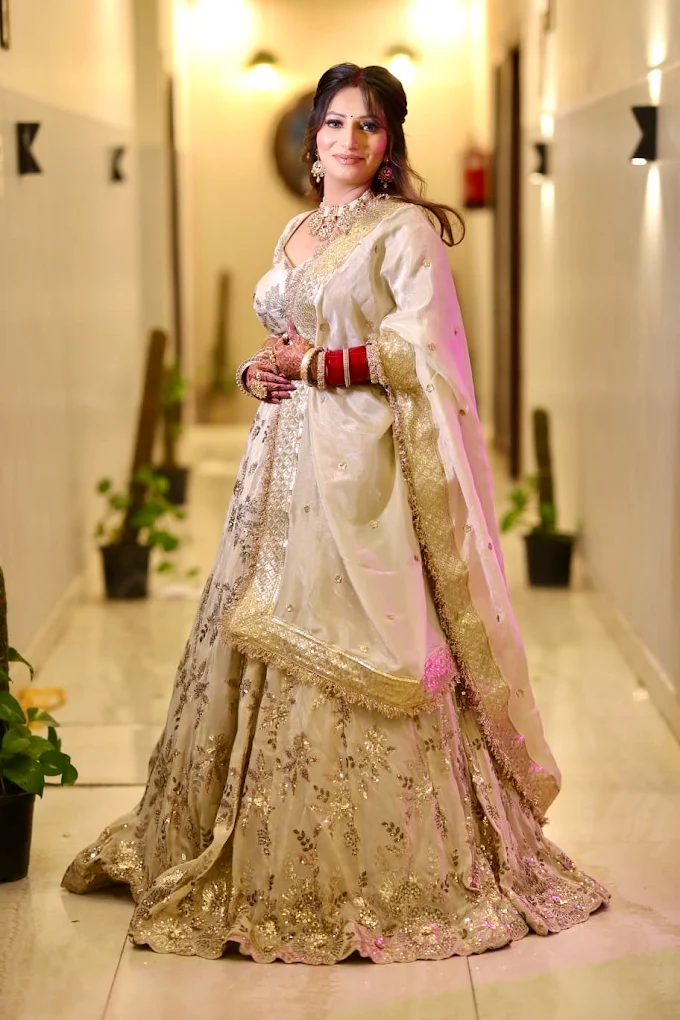 Brushed by wadhwas Salon faridabad party makeup