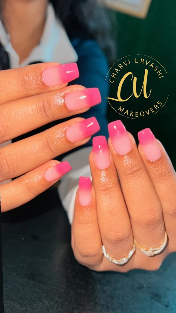 Charvi makeovers Training centre Faridabad nails