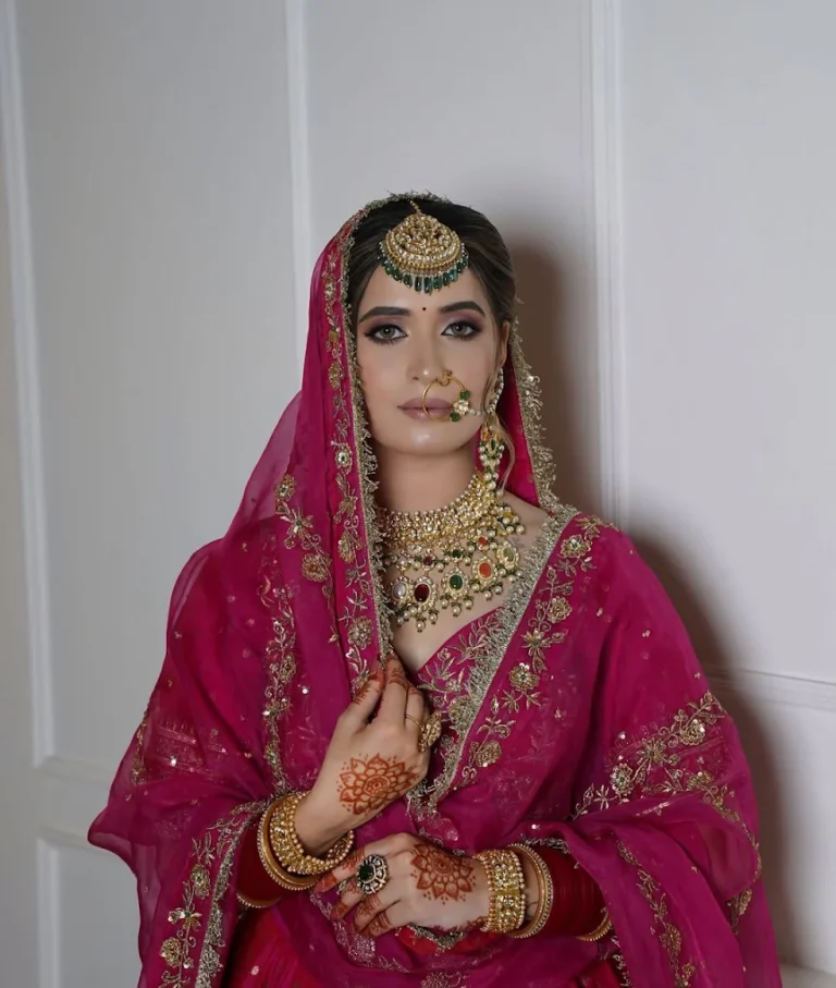 Cuts Glam Salon Faridabad bridal 768x907