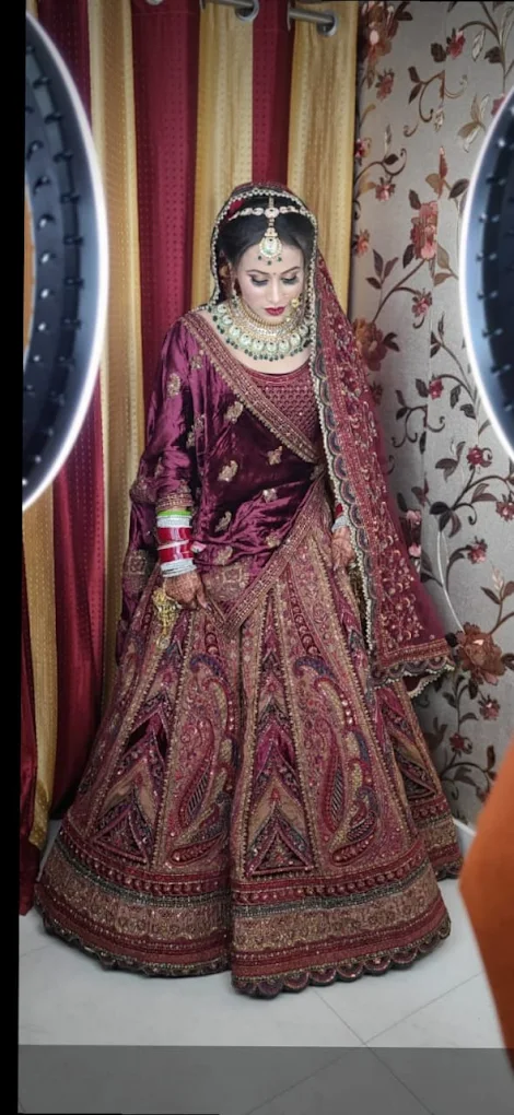 Dulhan Beauty parlour Faridabad bridal makeup