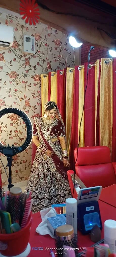 Dulhan Beauty parlour Faridabad bride makeup