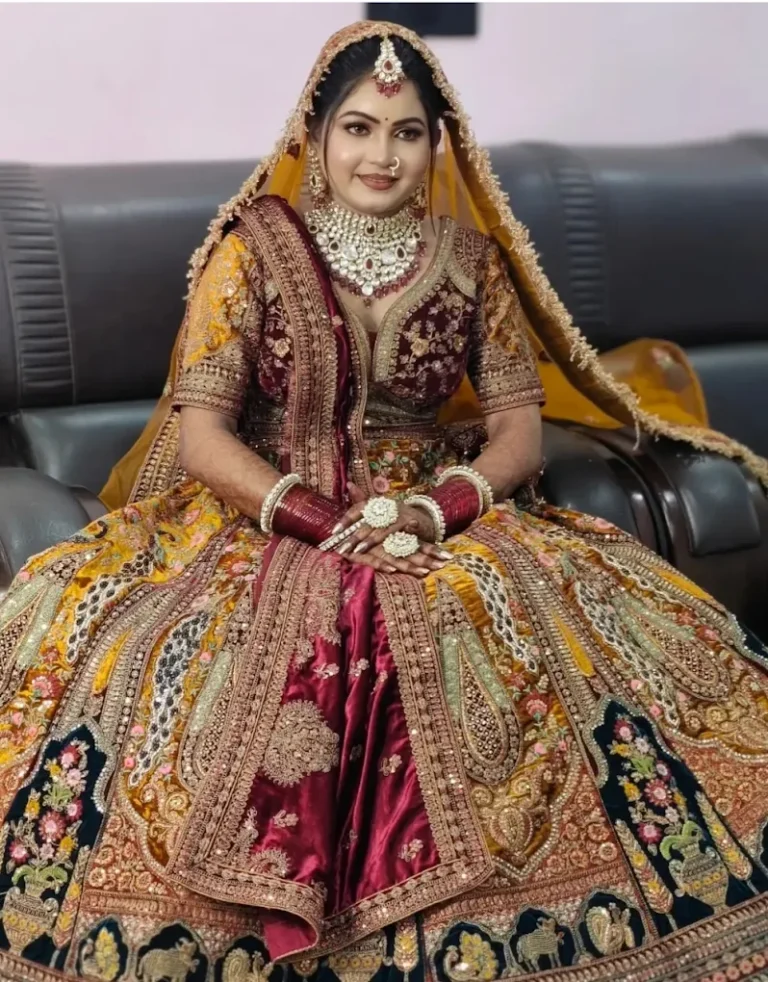Dulhan Makeup Beauty Salon Rewari bride 768x982