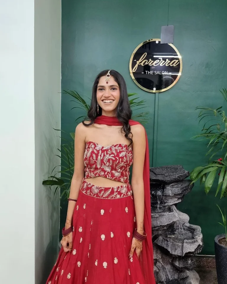 Forerra the salon faridabad party makeup 768x960