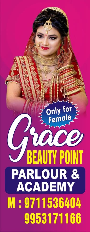Grace Beauty Point faridabad logo