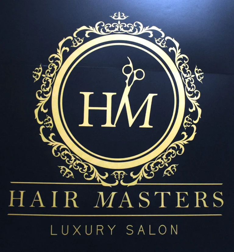 Hair Masters Luxury Salon Faridabad logo 768x826