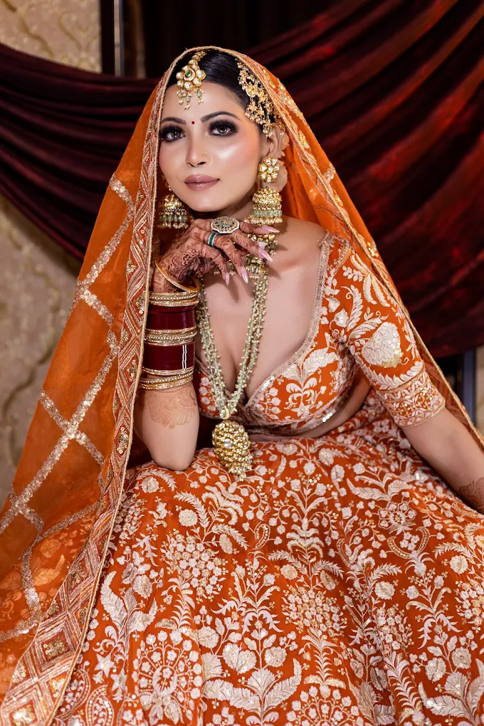 Himshikha Makeovers Faridabad bride makeup