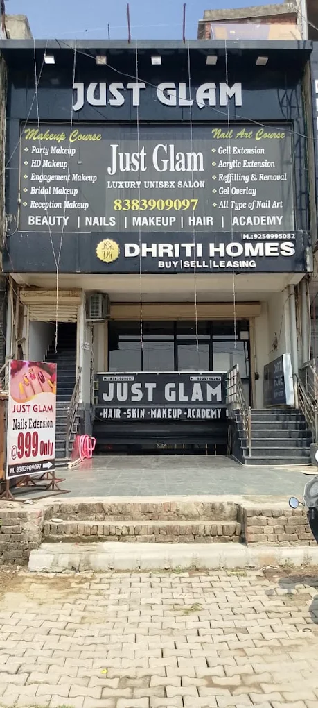 Just Glam Makeup Studio Faridabad profile image