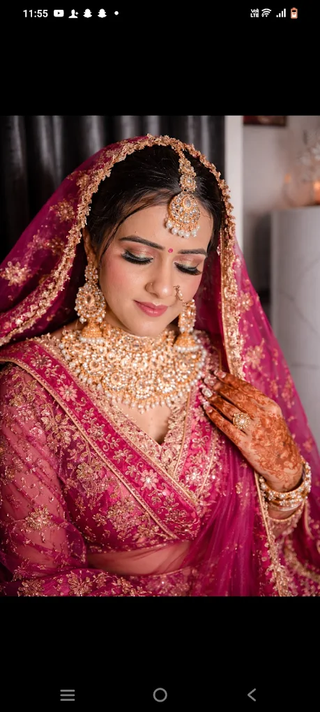 Kashishs Aesthetics salon Gohana bride