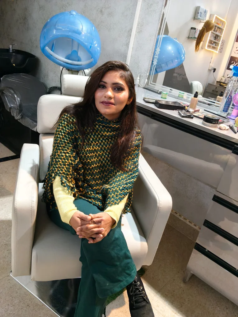 Kashishs Aesthetics salon Gohana makeup