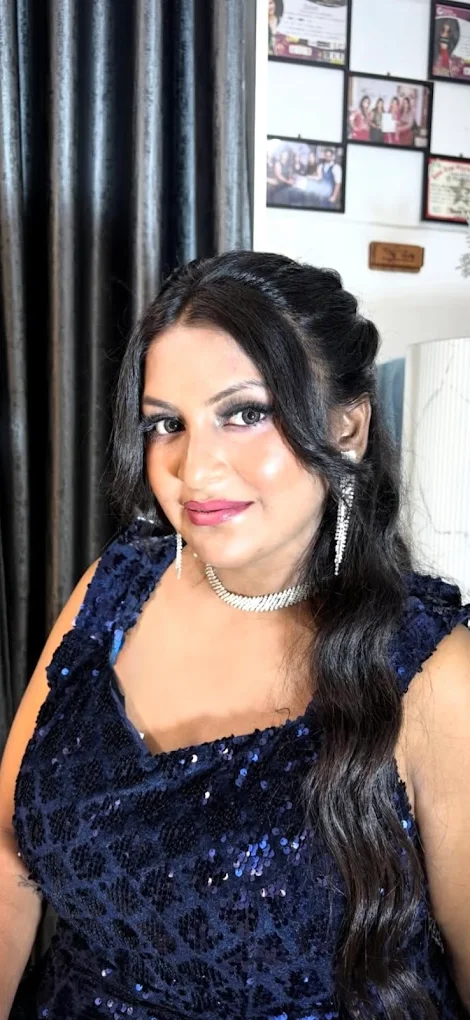 Kashishs Aesthetics salon Gohana party makeup