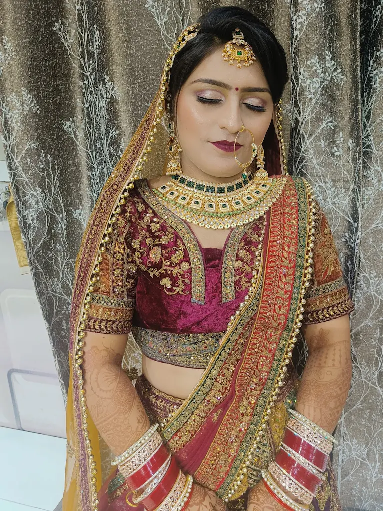 Mahi Beauty Parlour Fatehabad bride makeup