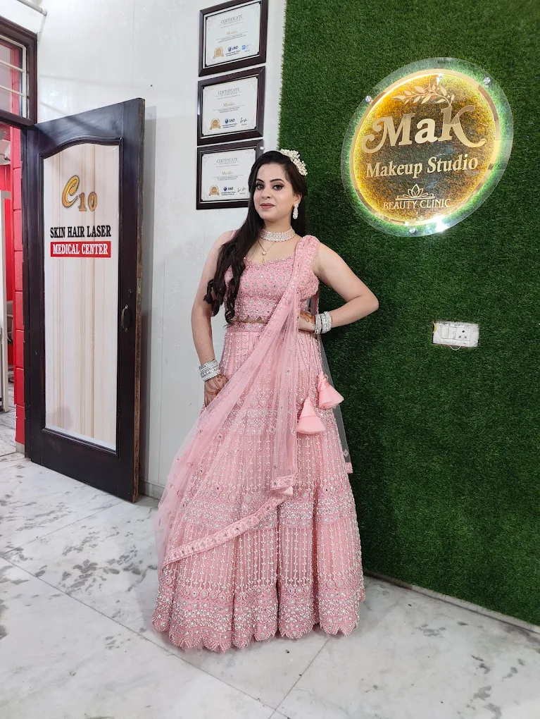 Mak Bridal Makeup Studio Cheeka makeup