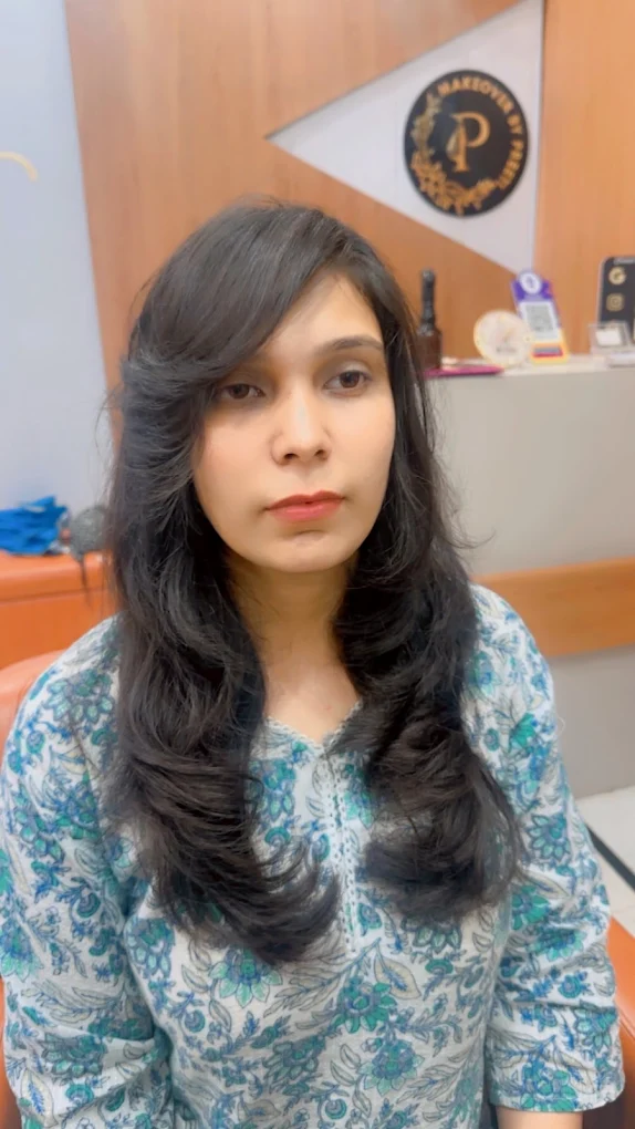 Makeover by preeti faridabad haircut