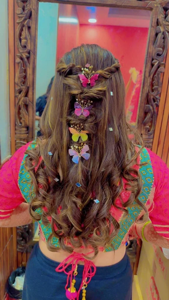 Makeover by preeti faridabad hairdo
