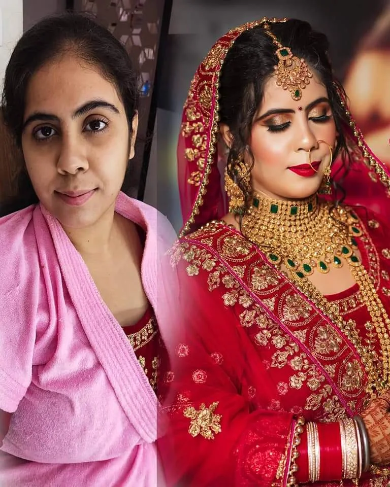 Makeover zone by Simran studio Faridabad bridal