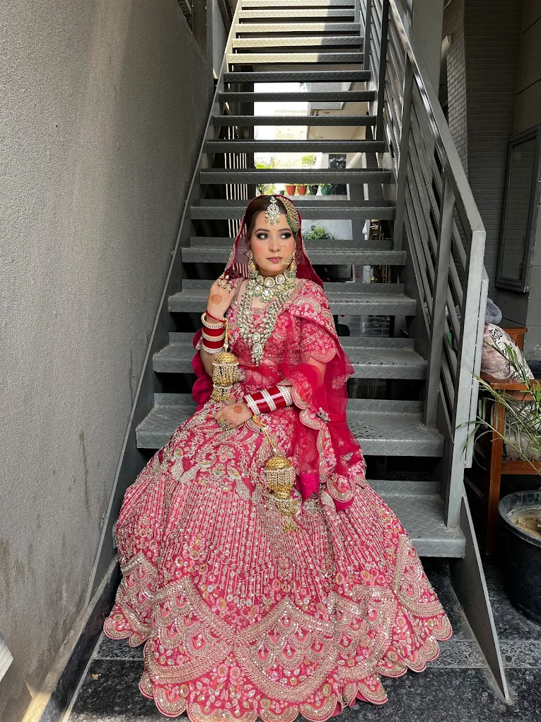 Makeup by Lavisha Arora Pinjore bridal