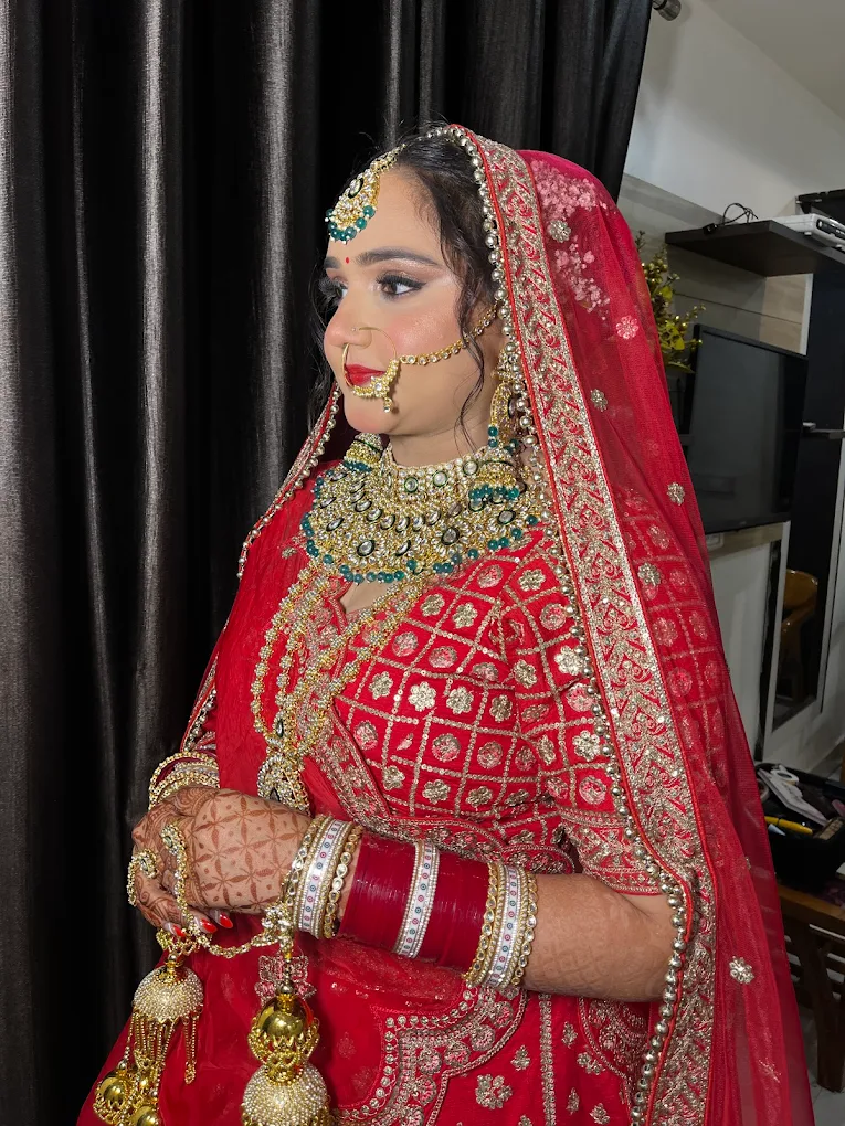 Makeup by Lavisha Arora Pinjore bride makeup