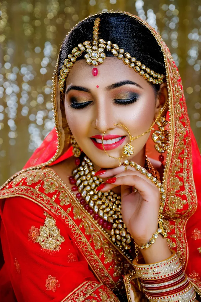 Monisha Makeovers Faridabad bride