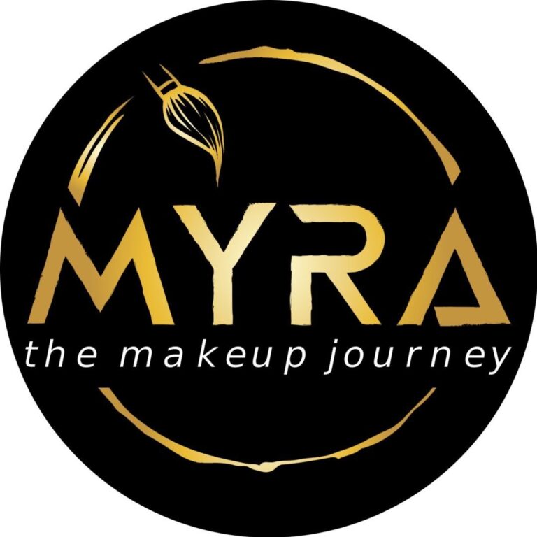 Myra The Makeup journey Salon Academy rewari logo 768x768