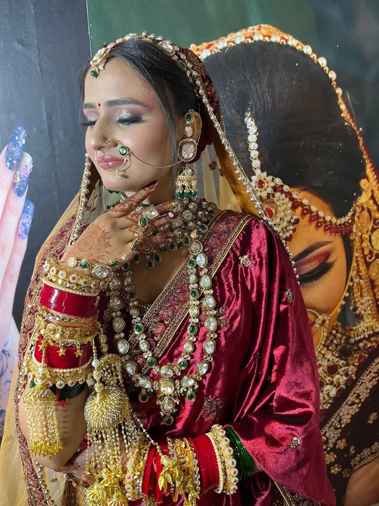 Newlook Makeup studio and beauty parlour Gohana bride makeup