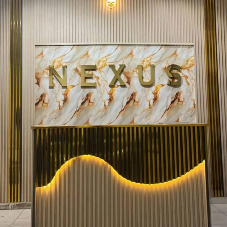 Nexus Unisex salon Faridabad logo 768x768