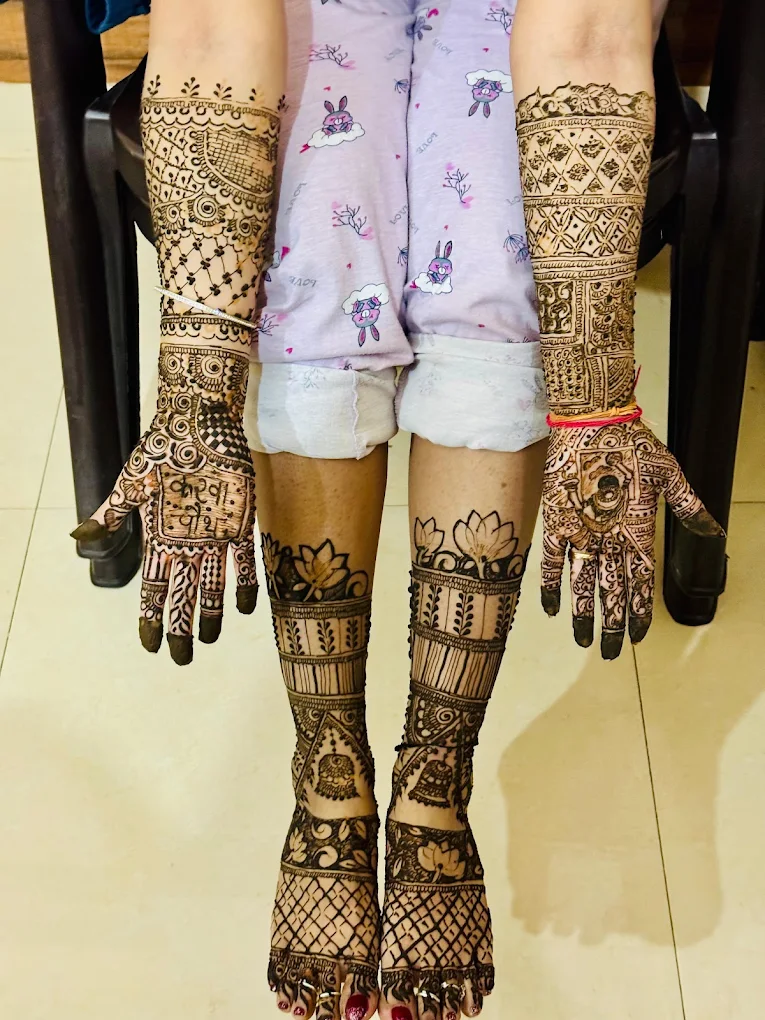 Nisha makeovers Yamunanagar mehndi