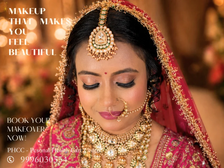 PHCC Salon Yamunanagar bride 768x576