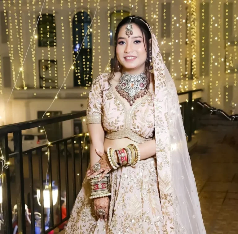 Panash Makeovers faridabad bridal 768x753